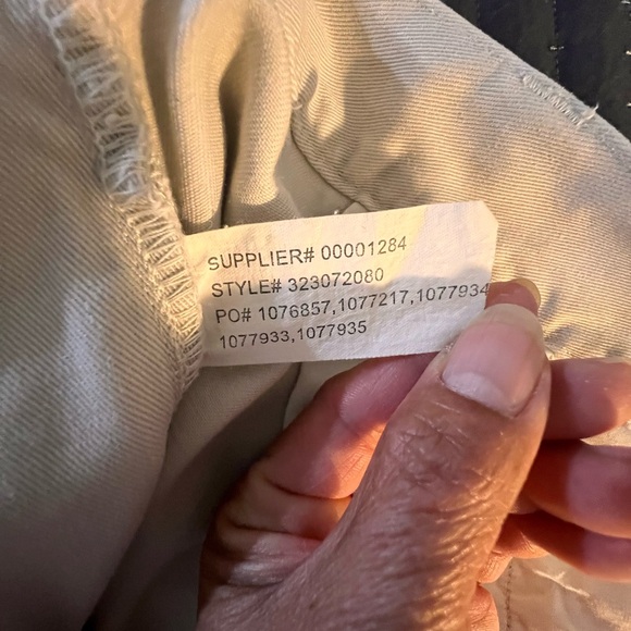 Polo Ralph Lauren Shorts Boys Size 20 Beige Khaki Flat Front School Uniform - Picture 13 of 16